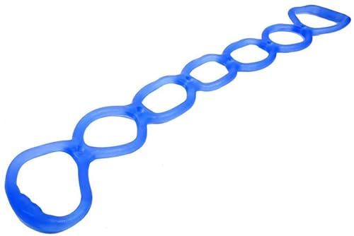 Trainingsbänder, 7 Ringe, verstellbare Widerstandsbänder für Oberkörper, Zuhause, Workout, Walking, Training, Fitnessprogramm, Übungsband, Stretch-Band für Erholung, 84 x 8,3 cm, Marineblau Trainingsbänder, 7 Ringe, verstellbare Widerstandsbänder für Oberkörper, Zuhause, Workout, Walking, Training, Fitnessprogramm, Übungsband, Stretch-Band für Erholung, 84 x 8,3 cm, Marineblau von STmea
