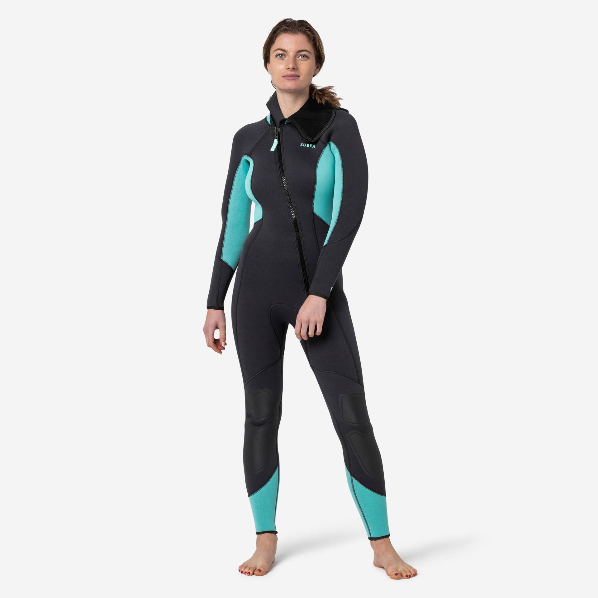 Neoprenanzug Tauchen Damen 5 mm - SCD 500 grau/ blau Neoprenanzug Tauchen Damen 5 mm - SCD 500 grau/ blau von SUBEA