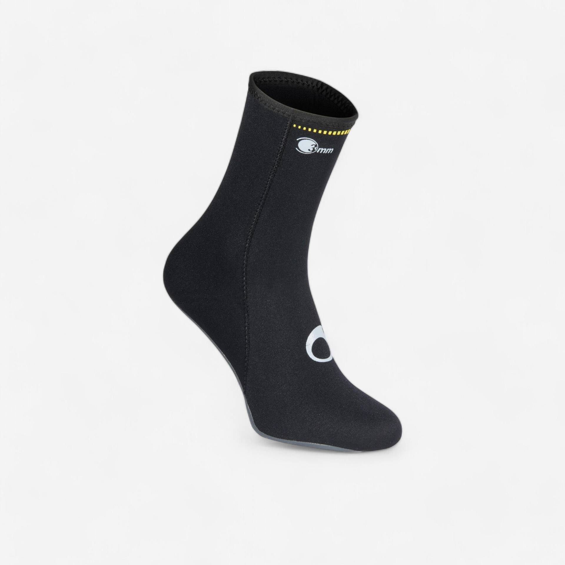 Neoprensocken verstärkt Tauchen 3 mm - SCD von SUBEA