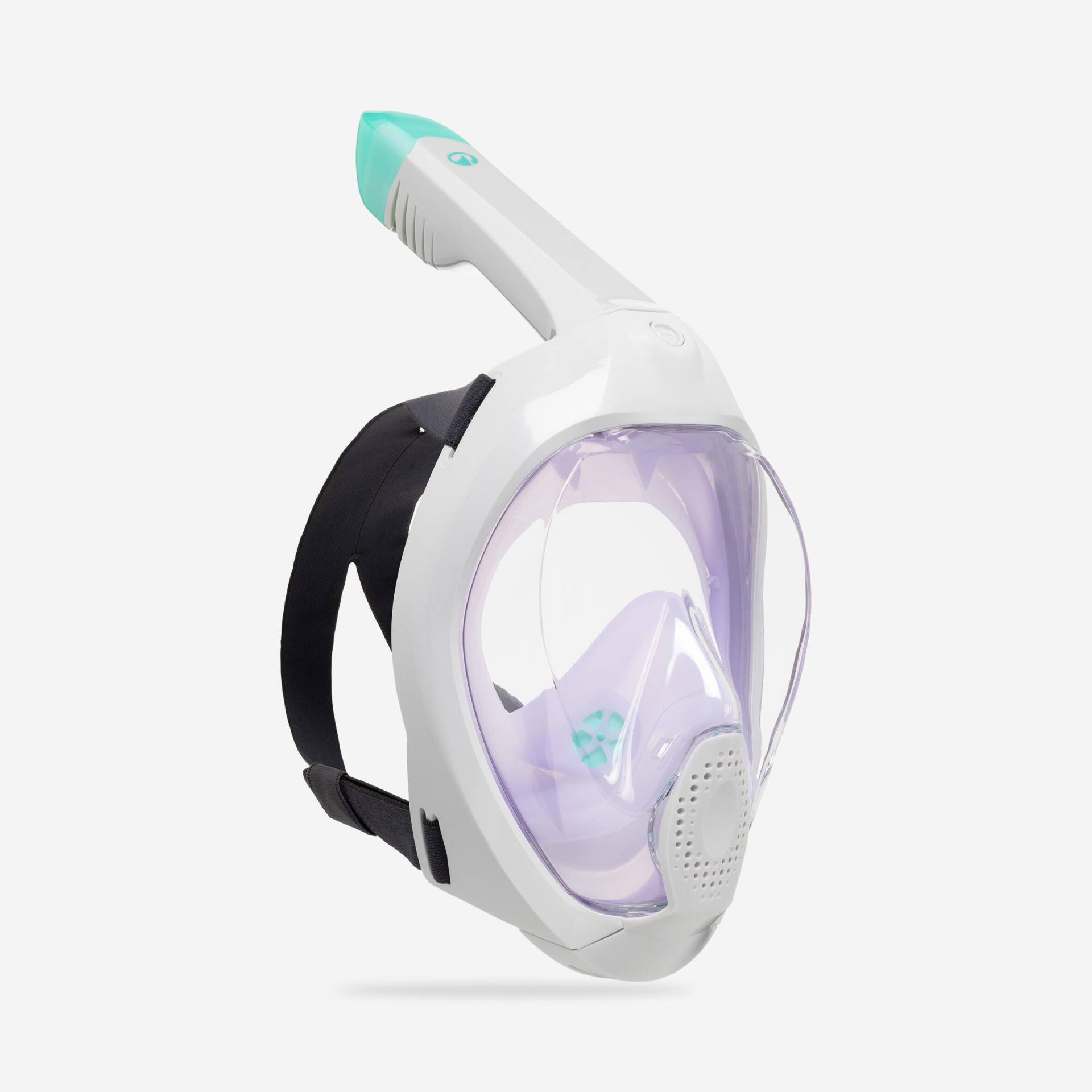 Schnorchelmaske Easybreath+ Damen/Herren 540 Freetalk mit Akustikventil violett Schnorchelmaske Easybreath+ Damen/Herren 540 Freetalk mit Akustikventil violett von SUBEA