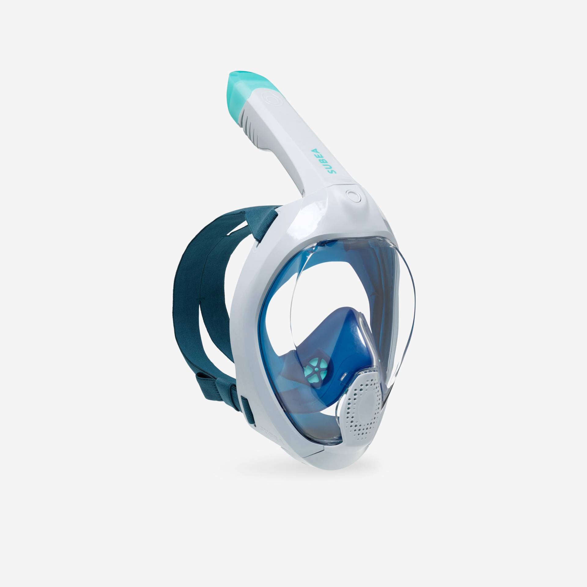 Schnorchelmaske Easybreath+ Damen/Herren mit Akustikventil blau Schnorchelmaske Easybreath+ Damen/Herren mit Akustikventil blau von SUBEA