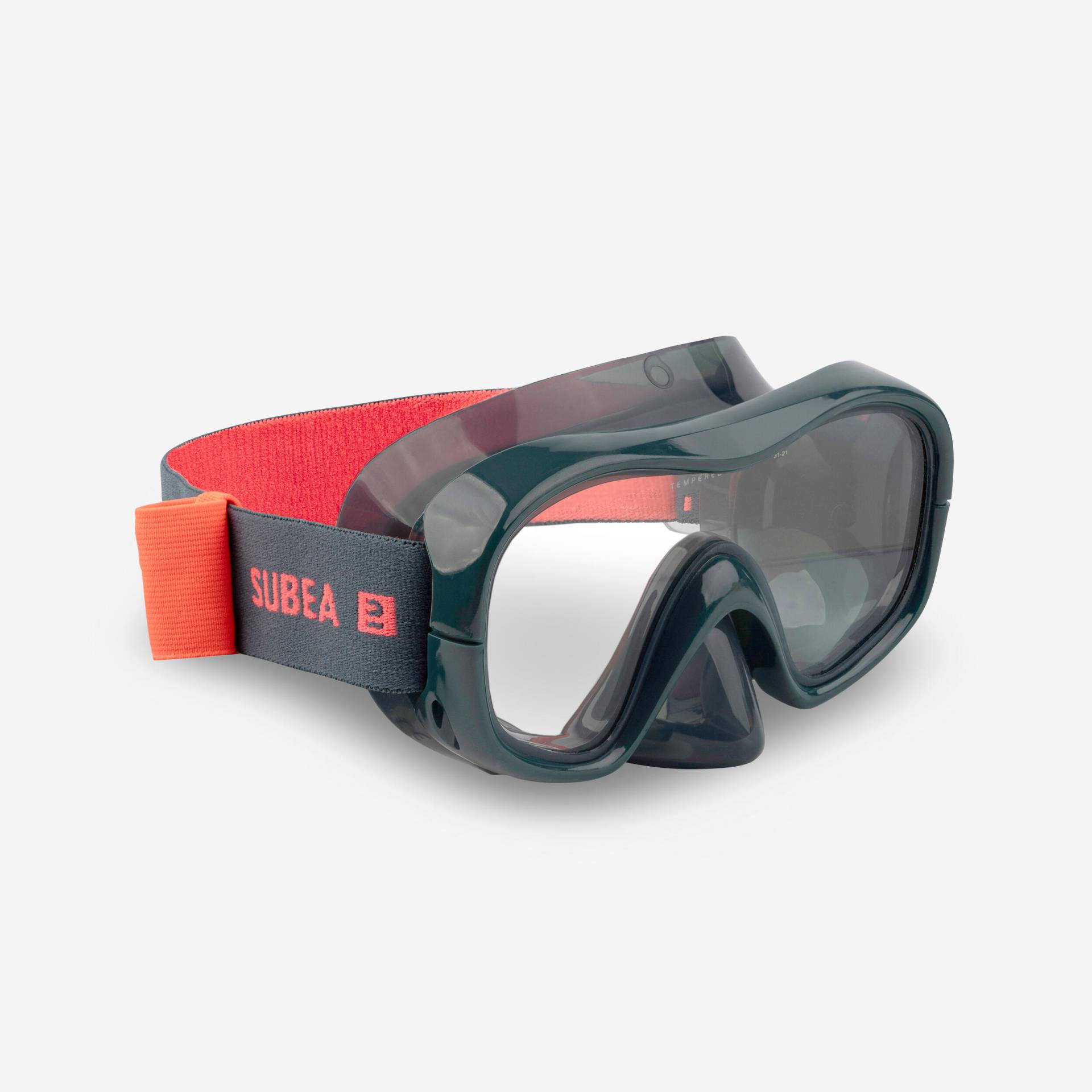Tauchmaske Damen/Herren - 100 Komfort grau Tauchmaske Damen/Herren - 100 Komfort grau von SUBEA