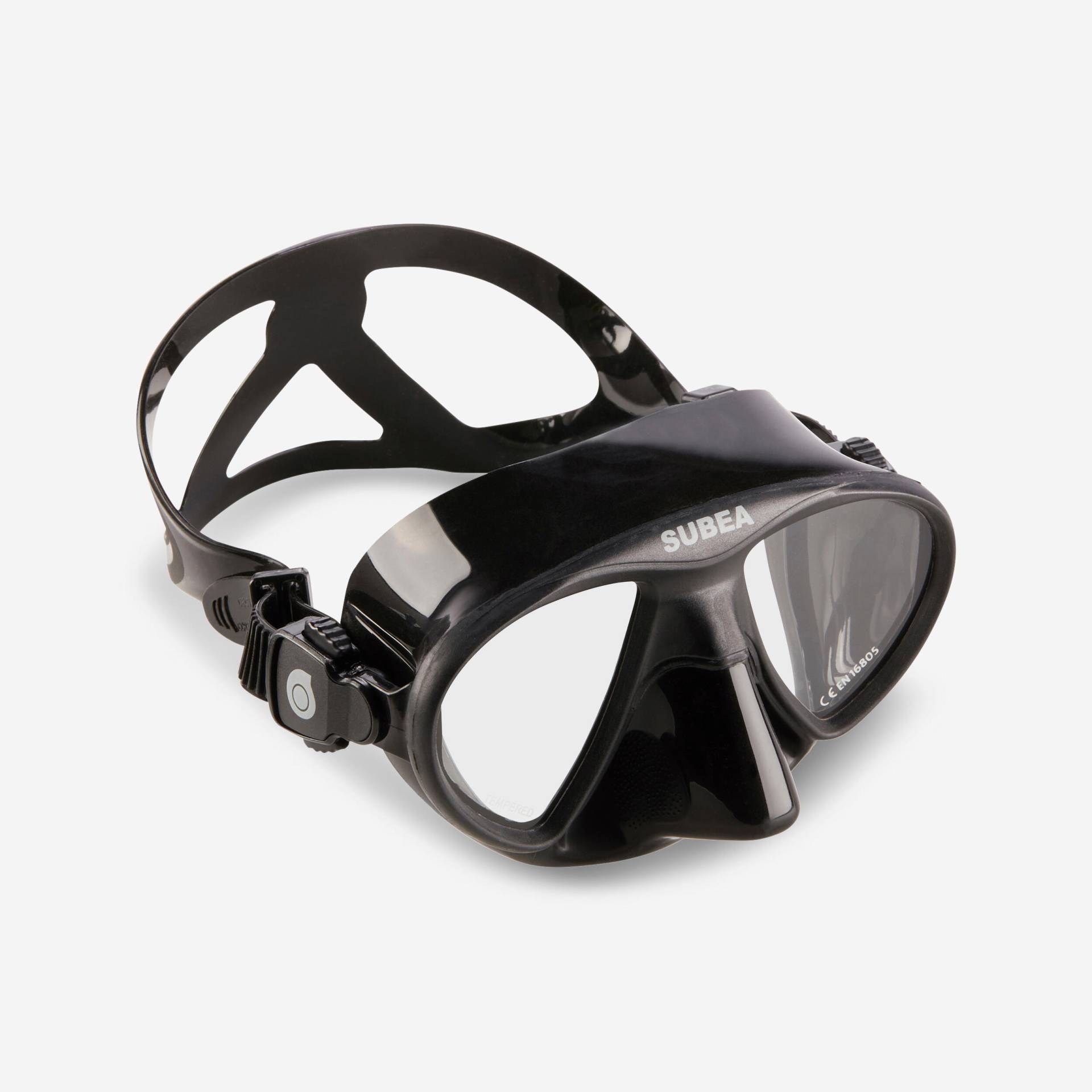 Tauchmaske Freediving Mikro-Volumen 900 Dual schwarz Tauchmaske Freediving Mikro-Volumen 900 Dual schwarz von SUBEA