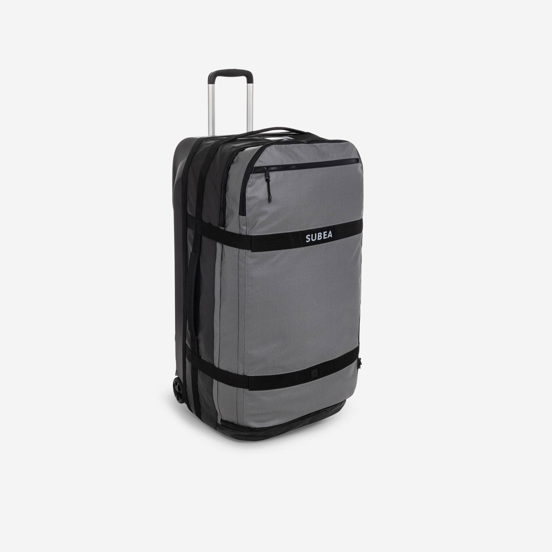 Tauchtasche mit Rollen 120 L - schwarz/grau Tauchtasche mit Rollen 120 L - schwarz/grau von SUBEA