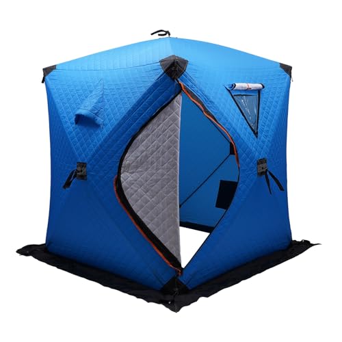 Camping Angelzelt Tragbares Freistehend Zelt zum Eisfischen Unterstand für Angler 1-2 Personen für Trekking Familien Rucksackreisen Picknick Wandern Angeln Camping Angelzelt Tragbares Freistehend Zelt zum Eisfischen Unterstand für Angler 1-2 Personen für Trekking Familien Rucksackreisen Picknick Wandern Angeln von SUBKUDY