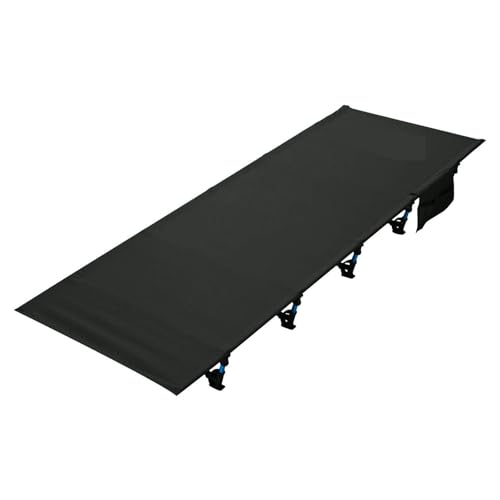 SUBLXPoten Feldbett Outdoor-Bett, zusammenklappbares Feldbett, einfaches, kompaktes, ultraleichtes Campingbett aus Stoff, faltbar, Moderne Aluminiumlegierung, 1 Stück von SUBLXPoten