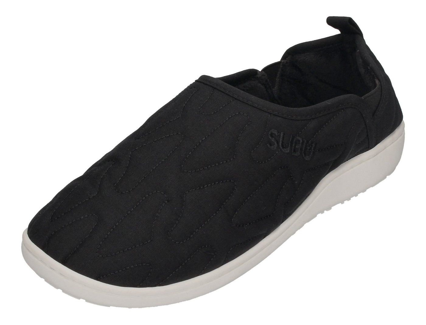 SUBU AMP OUTLINE MONO Slip-On Sneaker Black SUBU AMP OUTLINE MONO Slip-On Sneaker Black von SUBU