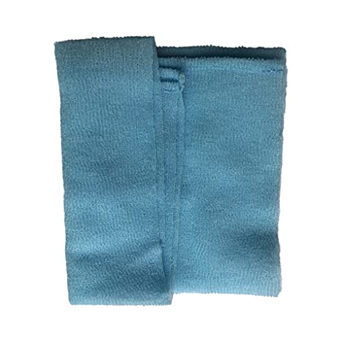 SUIOPPYUW Hauttuch Peeling Waschtücher Bad Polieren Dusche Rückenhaut Netz Waschlappen Hersteller Sanitär für Badezimmer, Blau von SUIOPPYUW