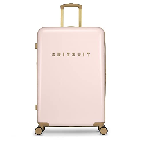 SUITSUIT Fusion – Großer Reisekoffer – Check-in Koffer mit TSA-Schloss – 76 cm – 94L – Rose Pearl von SUITSUIT