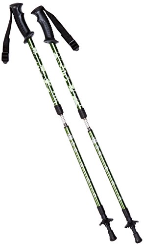 SULOV Kinder Trekkingstöcke Hood Wanderstocke, Grün, 48-90cm SULOV Kinder Trekkingstöcke Hood Wanderstocke, Grün, 48-90cm von SULOV