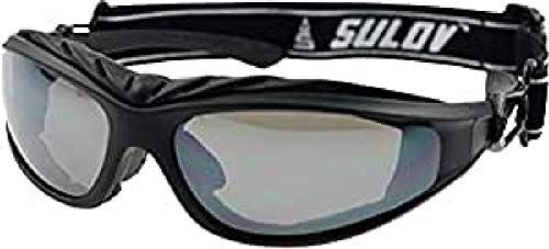 SULOV Unisex Adult Skibrillen Ii, Schwarz Matt, One Size von SULOV
