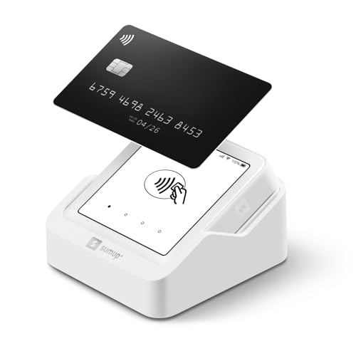 SumUp Solo Credit Card Payment Card Reader with Charging Station by SumUp Full Touchscreen Interface with Free SIM Card with Unlimited Mobile Data SumUp Solo Credit Card Payment Card Reader with Charging Station by SumUp Full Touchscreen Interface with Free SIM Card with Unlimited Mobile Data von SUMUP