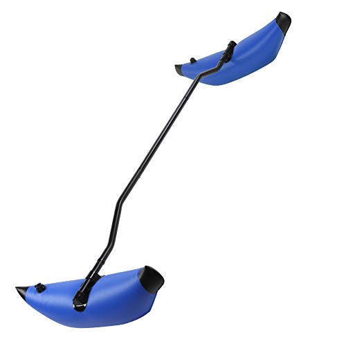 SUNGOOYUE Aufblasbarer Kajak-Stabilisator, PVC-Kanu-Ausleger-Stabilisator-Kit Kajak-Schwimmausgleichsboot-Zubehör (Blau) von SUNGOOYUE