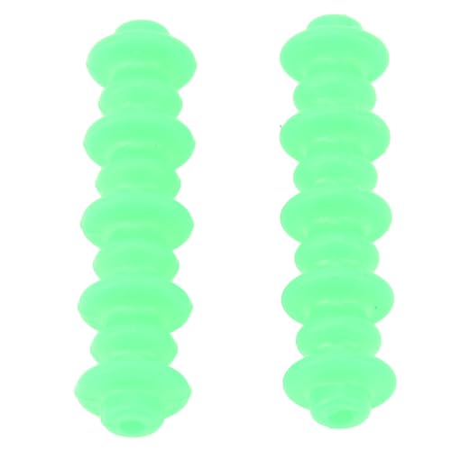 SUNGOOYUE Compound Bow String Stabilizer Rubber, Effiziente Geräuschreduzierung Bow String Damper, Geeignet für Reibungsloses und Leises Schießen Im Freien (Green) von SUNGOOYUE