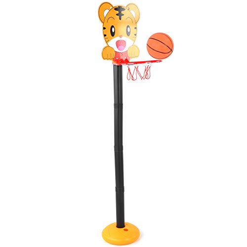 SUNGOOYUE Kinder Basketballkorb, Kinder Indoor Outdoor Cartoon Hebestation Tiger Basketballkorb Basketballkorb Stehständer Kind Sport Tor Spielzeug von SUNGOOYUE