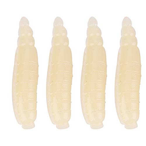 SUNGOOYUE Künstliche Maden Grub Weichköder, 200 Stück 17mm Kleine Künstliche Maden Grub Weichköder Lebensechte Würmer Angelköder SUNGOOYUE Künstliche Maden Grub Weichköder, 200 Stück 17mm Kleine Künstliche Maden Grub Weichköder Lebensechte Würmer Angelköder von SUNGOOYUE