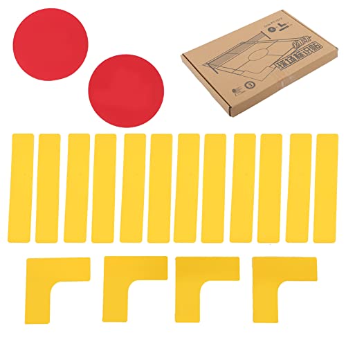 SUNGOOYUE Spielfeldlinienmarkierung, Starkes Silikon Sportspielplatz Grenzlinienmarkierungs Pickleball Markierungsset für Basketball, Volleyball, Tennis, Badminton SUNGOOYUE Spielfeldlinienmarkierung, Starkes Silikon Sportspielplatz Grenzlinienmarkierungs Pickleball Markierungsset für Basketball, Volleyball, Tennis, Badminton von SUNGOOYUE
