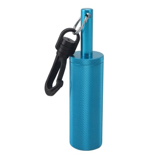 SUNGOOYUE Unterwasser-Shaker-Glocke aus Aluminiumlegierung mit Clip, Geräuschmacher-Signalglocke, Klarer Klang, Taucher-Geräuschmacher für Unterwasseraktivitäten (Blue) von SUNGOOYUE