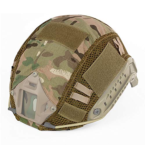 SUNRIS Tarnung Helm Abdeckung Für Taktische Militärische Kampfkampfart MH/PJ/BJ Schneller Helm Airsoft Paintball Jagd Schießausrüstung von SUNRIS