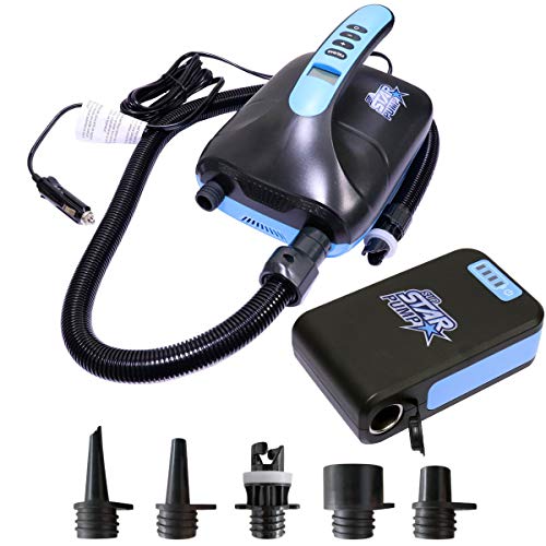 STAR PUMP 8 SUP Pump 12V Super Electric Pump E-Pumpe mit Akku Powerbank von SUP STAR PUMP