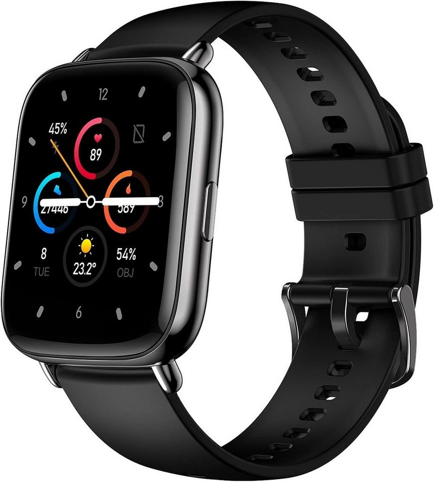 SUPBRO Smartwatch (1,69 Zoll, Andriod iOS), Touch-Farbdisplay mit Pulsuhr Schlafmonitor Sportuhr IP67 Wasserdicht von SUPBRO