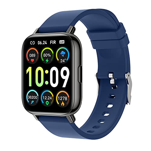 SUPBRO Smartwatch 1.69 Zoll HD Voll Touchscreen Fitness Tracker Uhr, IP68 Wasserdicht Fitnessuhr mit Pulsmesser Schlafmonitor Schrittzähler, Damen Herren Sportuhr Smart Watch Uhren für iOS Android von SUPBRO