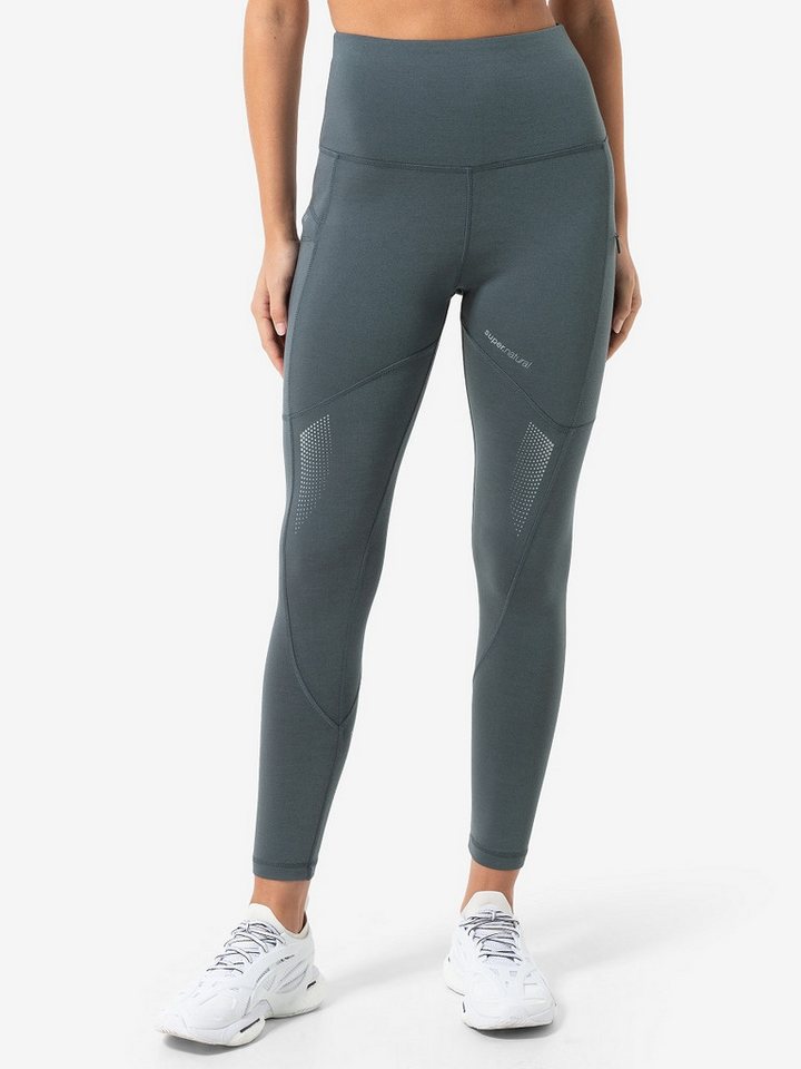 SUPER.NATURAL Funktionstights Funktionelle Running-Tights mit Reflektoren Merino-Materialmix mit reflektierenden Logos SUPER.NATURAL Funktionstights Funktionelle Running-Tights mit Reflektoren Merino-Materialmix mit reflektierenden Logos von SUPER.NATURAL