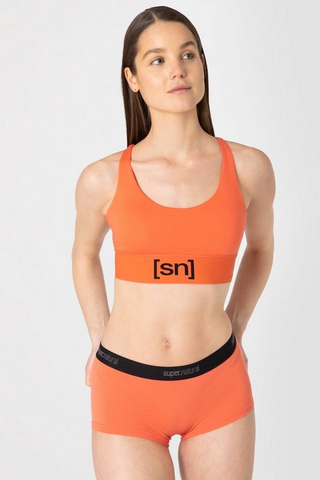 SUPER.NATURAL Sport-BH für Damen aus Merino W SUPER TOP mit gekreuzten Trägern am Rücken SUPER.NATURAL Sport-BH für Damen aus Merino W SUPER TOP mit gekreuzten Trägern am Rücken von SUPER.NATURAL