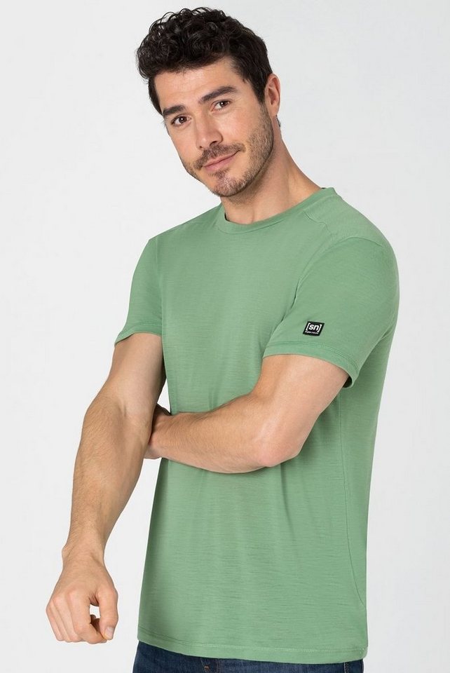 SUPER.NATURAL T-Shirt vielseitiges Merino-Tee M ESSENTIAL SS zum Sport und im Alltag von SUPER.NATURAL