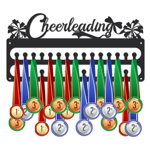 SUPERDANT Cheerleading Medaillenaufhänger Sportmedaillenhalter Wandhalterung Cheerleader Medaillen Zum Aufhängen 30 Haken Metall Medaillendisplay Rennband Auszeichnungs Organizer Für Sportler SUPERDANT Cheerleading Medaillenaufhänger Sportmedaillenhalter Wandhalterung Cheerleader Medaillen Zum Aufhängen 30 Haken Metall Medaillendisplay Rennband Auszeichnungs Organizer Für Sportler von SUPERDANT