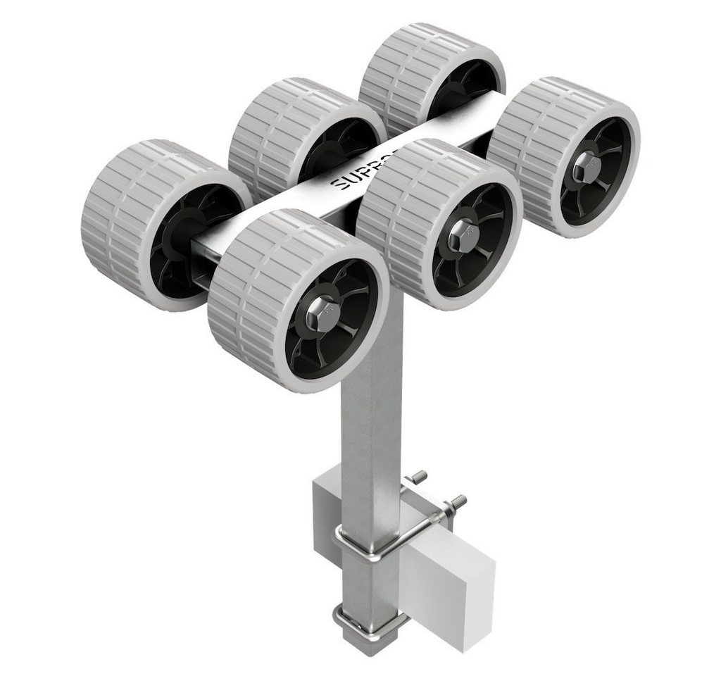 SUPROD Auffahrrampe Sliprollen Slipwagen Sliphilfe Bootstrailer EVA-Reifen Ø 120 mm, 6er SUPROD Auffahrrampe Sliprollen Slipwagen Sliphilfe Bootstrailer EVA-Reifen Ø 120 mm, 6er von SUPROD