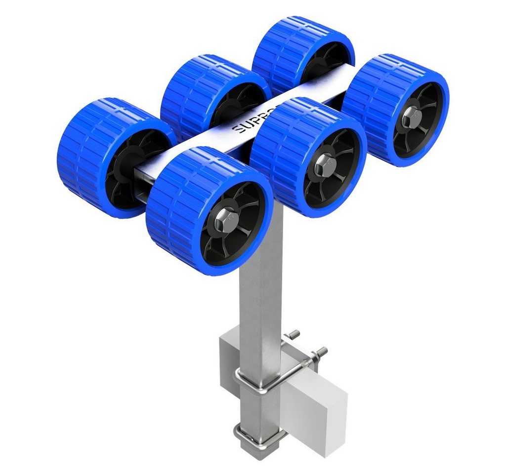 SUPROD Auffahrrampe Sliprollen Slipwagen Sliphilfe Bootstrailer EVA-Reifen Ø 120 mm, 6er SUPROD Auffahrrampe Sliprollen Slipwagen Sliphilfe Bootstrailer EVA-Reifen Ø 120 mm, 6er von SUPROD