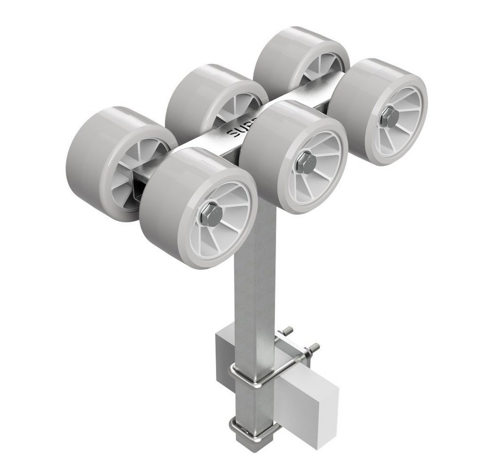 SUPROD Auffahrrampe Sliprollen Slipwagen Sliphilfe Bootstrailer TPU Reifen Ø 120 mm, 6er SUPROD Auffahrrampe Sliprollen Slipwagen Sliphilfe Bootstrailer TPU Reifen Ø 120 mm, 6er von SUPROD
