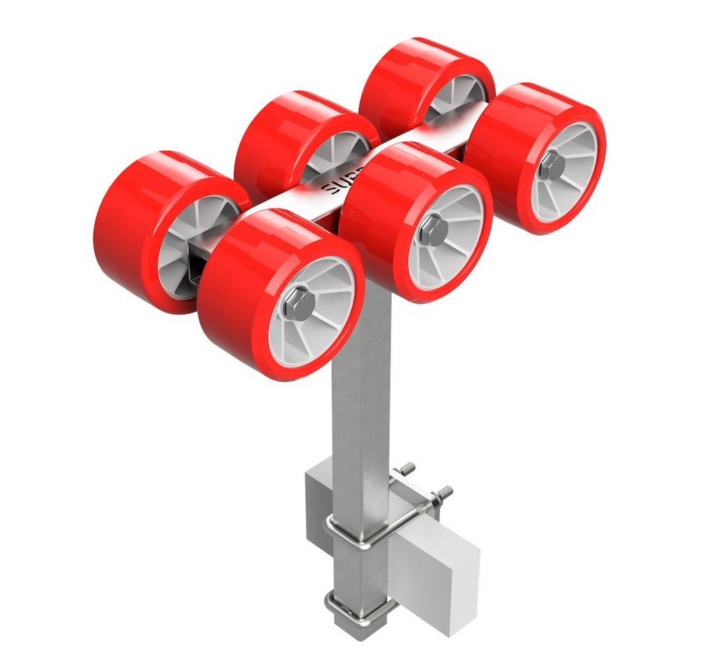 SUPROD Auffahrrampe Sliprollen Slipwagen Sliphilfe Bootstrailer TPU Reifen Ø 120 mm, 6er SUPROD Auffahrrampe Sliprollen Slipwagen Sliphilfe Bootstrailer TPU Reifen Ø 120 mm, 6er von SUPROD