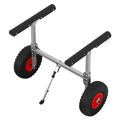 SUPROD Kanuwagen Bootswagen SUP-Transportwagen Aluminium KW260, schwarz/rot SUPROD Kanuwagen Bootswagen SUP-Transportwagen Aluminium KW260, schwarz/rot von SUPROD