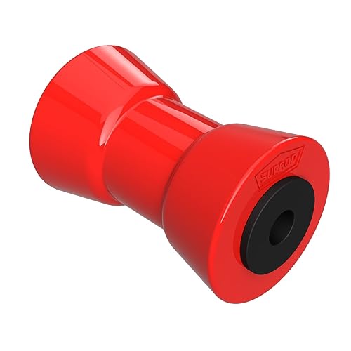 SUPROD Polyurethan Kielrolle Sliprolle PU 128 mm, rot SUPROD Polyurethan Kielrolle Sliprolle PU 128 mm, rot von SUPROD