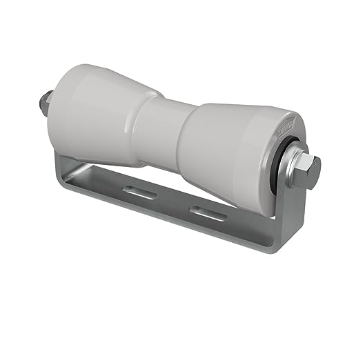 SUPROD Polyurethan Kielrolle mit Halter Sliprolle Bootstrailer Sliphilfe verzinkt 200 mm, grau SUPROD Polyurethan Kielrolle mit Halter Sliprolle Bootstrailer Sliphilfe verzinkt 200 mm, grau von SUPROD