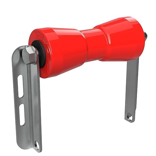 SUPROD Polyurethan Kielrolle mit Halter C Sliprolle Bootstrailer Sliphilfe verzinkt 200 mm, rot SUPROD Polyurethan Kielrolle mit Halter C Sliprolle Bootstrailer Sliphilfe verzinkt 200 mm, rot von SUPROD