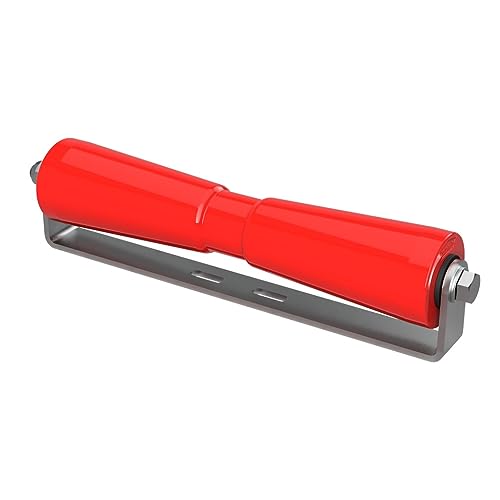 SUPROD Polyurethan Kielrolle mit Halter Sliprolle Bootstrailer Sliphilfe verzinkt 400 mm, rot SUPROD Polyurethan Kielrolle mit Halter Sliprolle Bootstrailer Sliphilfe verzinkt 400 mm, rot von SUPROD