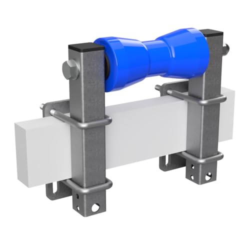 SUPROD Polyurethan Kielrolle mit Stützen Sliprolle Bootstrailer Sliphilfe verzinkt B=180, L=250 mm, blau SUPROD Polyurethan Kielrolle mit Stützen Sliprolle Bootstrailer Sliphilfe verzinkt B=180, L=250 mm, blau von SUPROD