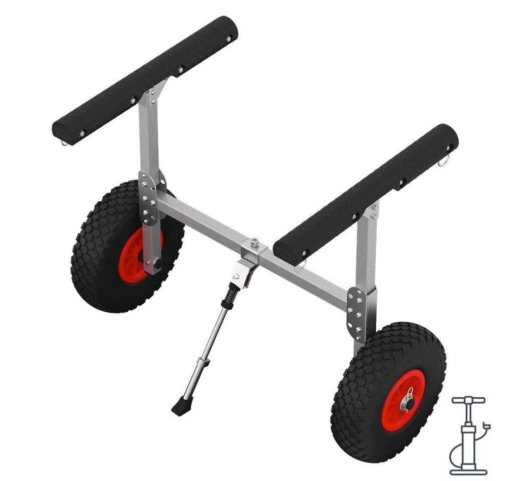SUPROD SUP-Transportwagen Kanuwagen mit LUFTREIFEN Transportwagen SUP Aluminium KW260-LU SUPROD SUP-Transportwagen Kanuwagen mit LUFTREIFEN Transportwagen SUP Aluminium KW260-LU von SUPROD