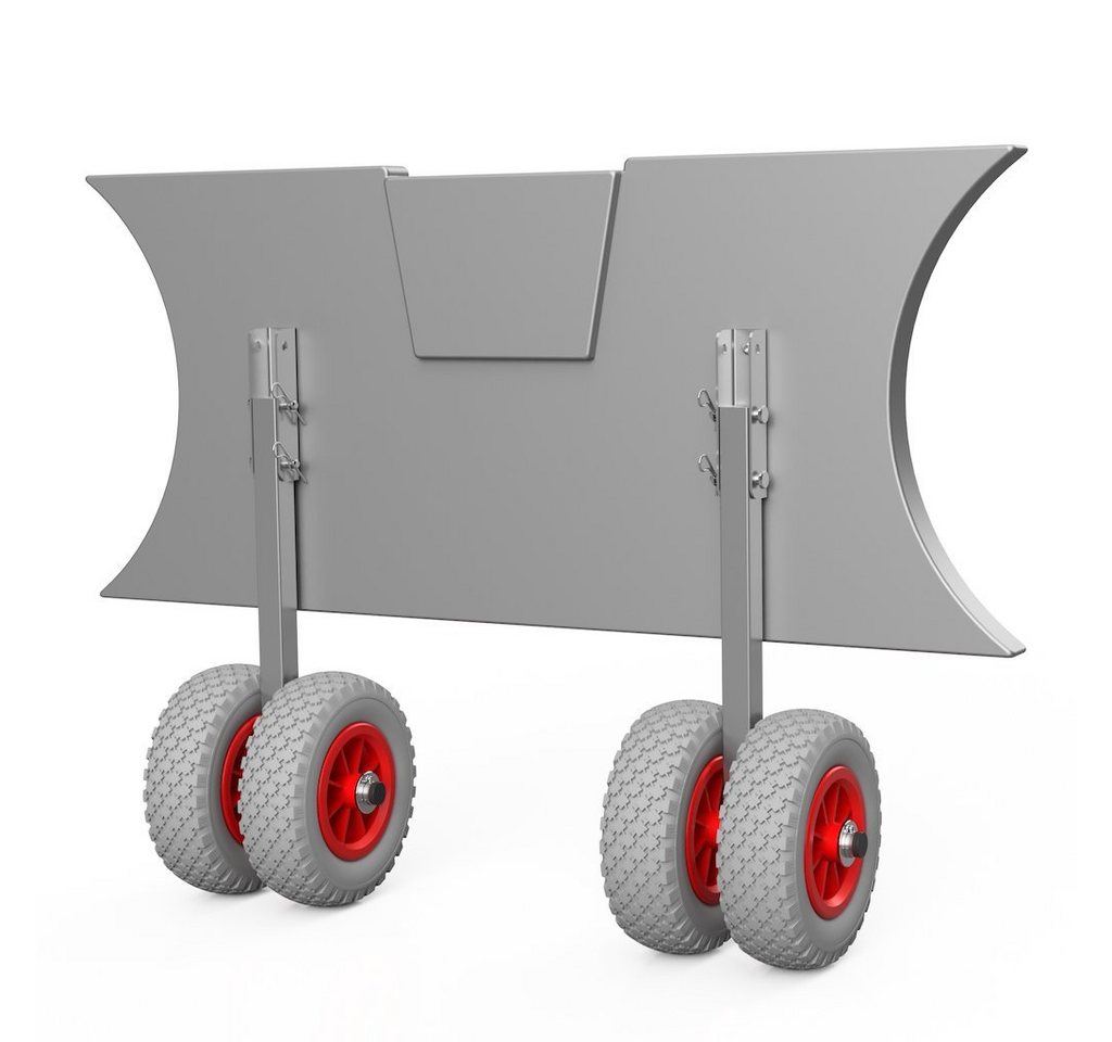 SUPROD Schlauchboot Heckräder Slipräder Transporträder Edelstahl EW200, grau/rot SUPROD Schlauchboot Heckräder Slipräder Transporträder Edelstahl EW200, grau/rot von SUPROD
