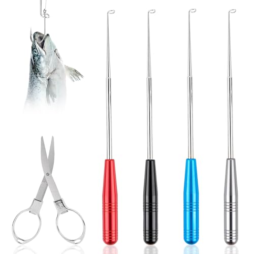 SUPRROW 4 Stücke Hakenlöser Angeln,Angelhaken Entferner,Fishing Accessories,TragbarerMontageAngelhakenEntferner, Edelstahl Angeln Werkzeug Zum Entfernen Von Haken SUPRROW 4 Stücke Hakenlöser Angeln,Angelhaken Entferner,Fishing Accessories,TragbarerMontageAngelhakenEntferner, Edelstahl Angeln Werkzeug Zum Entfernen Von Haken von SUPRROW