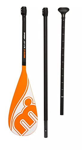SUPwave / Mistral Motu Orange 3 - teilig SUP Paddel Vario Carbon Comp, Blade 8'1 inkl. Bag von SUPwave