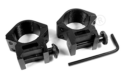 SUTTER Montage Ringe d=25,4 h=40 Stark für 19-22mm Schienen - Montageringe Montageschiene für Zielfernrohr RedDot und Zielvisier SUTTER Montage Ringe d=25,4 h=40 Stark für 19-22mm Schienen - Montageringe Montageschiene für Zielfernrohr RedDot und Zielvisier von SUTTER