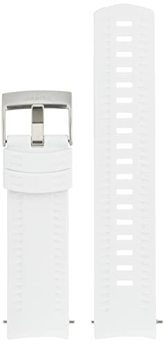 SUUNTO Athletic 2 Silikon Armband weiß/Silber 2022 Messgerät Puls von SUUNTO