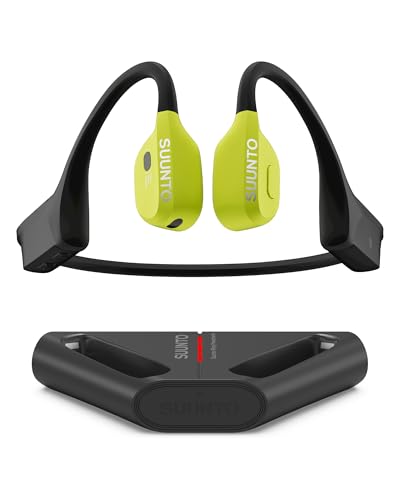 SUUNTO Wing Open-Ear Knochenschall Kopfhörer, Bluetooth Kabellos Sport Kopfhörer, Kopfbewegungssteuerung, Eingebaute HD Mikrofon, IP67 Verschleißfest, Sicherheitsleuchten, bis zu 30 Std Akkulaufzeit SUUNTO Wing Open-Ear Knochenschall Kopfhörer, Bluetooth Kabellos Sport Kopfhörer, Kopfbewegungssteuerung, Eingebaute HD Mikrofon, IP67 Verschleißfest, Sicherheitsleuchten, bis zu 30 Std Akkulaufzeit von SUUNTO
