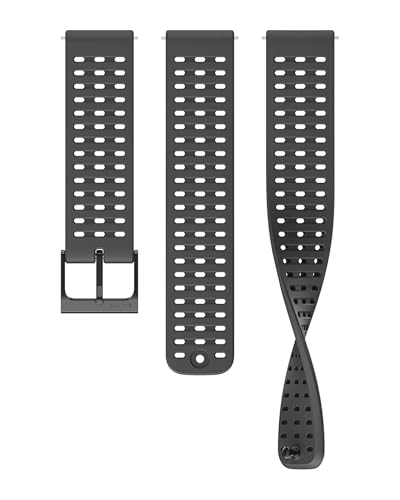SUUNTO 22 ATH2 Silikon Armband Kompatibel Race, Vertical, 9 Peak Pro, 9 Peak, 5 Peak, Watch Strap Weiches Silikon Ersatzband 22mm All Black S+M SUUNTO 22 ATH2 Silikon Armband Kompatibel Race, Vertical, 9 Peak Pro, 9 Peak, 5 Peak, Watch Strap Weiches Silikon Ersatzband 22mm All Black S+M von SUUNTO