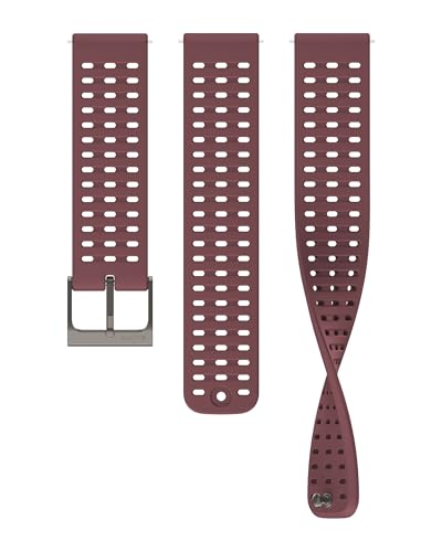 SUUNTO 22 ATH2 Silikon Armband Kompatibel Race, Vertical, 9 Peak Pro, 9 Peak, 5 Peak, Watch Strap Weiches Silikon Ersatzband 22mm Dark Ruby S+M SUUNTO 22 ATH2 Silikon Armband Kompatibel Race, Vertical, 9 Peak Pro, 9 Peak, 5 Peak, Watch Strap Weiches Silikon Ersatzband 22mm Dark Ruby S+M von SUUNTO