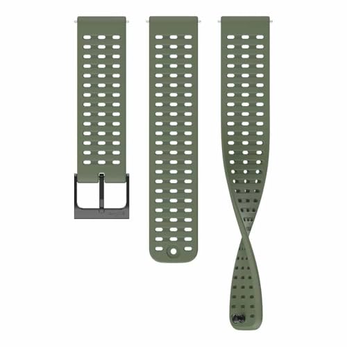 SUUNTO 22 ATH2 Silikon Armband Kompatibel Race, Vertical, 9 Peak Pro, 9 Peak, 5 Peak, Watch Strap Weiches Silikon Ersatzband 22mm Forest Green S+M SUUNTO 22 ATH2 Silikon Armband Kompatibel Race, Vertical, 9 Peak Pro, 9 Peak, 5 Peak, Watch Strap Weiches Silikon Ersatzband 22mm Forest Green S+M von SUUNTO